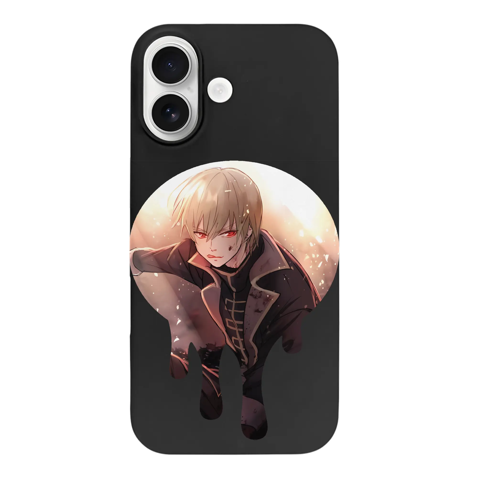 銀魂 グッズ 沖田 総悟 - iPhone 17 シリーズ シリコンケース 薄型 耐衝撃 指紋防止 ソフトタッチカバー 精密フィット 傷防止 保護ケース iPhone 17/17 Air/17 Pro/17 Pro Max 対応